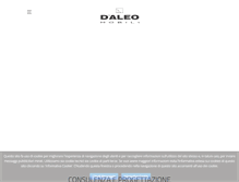 Tablet Screenshot of daleomobili.it